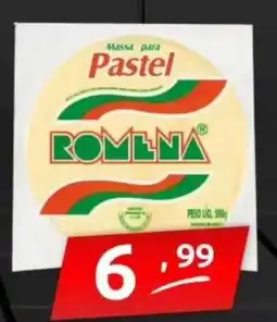 Dubom Supermercados Massa para Pastel Romena oferta