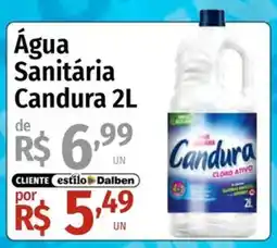 Supermercado Dalben Água Sanitária Candura oferta