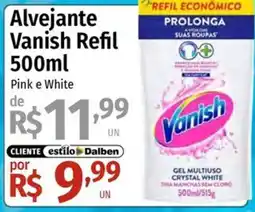 Supermercado Dalben Alvejante Vanish Refil oferta
