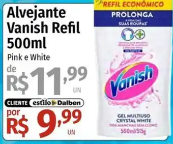 Supermercado Dalben Alvejante Vanish Refil oferta