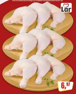 Rede Supermarket Coxa com Sobrecoxa de Frango Lar Congelada com Porção Dorsal oferta