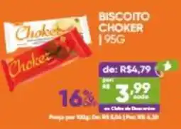 Pais e Filhos Supermercados Biscoito choker oferta