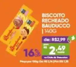 Pais e Filhos Supermercados Biscoito recheado bauducco oferta