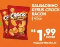 Pais e Filhos Supermercados Salgadinho kerus crock bacon oferta