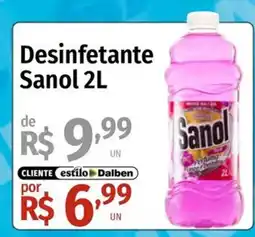 Supermercado Dalben Desinfetante Sanol oferta