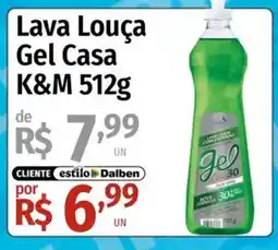 Supermercado Dalben Lava Louça Gel Casa oferta