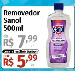 Supermercado Dalben Removedor Sanol oferta