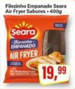 Rede Supermarket Filezinho empanado seara air fryer sabores oferta