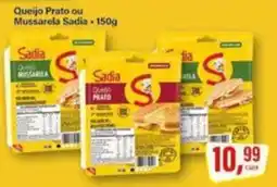 Rede Supermarket Queijo Prato ou Mussarela Sadia oferta