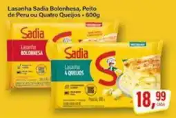 Rede Supermarket Lasanha Sadia 4 Queijos oferta