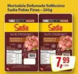 Rede Supermarket Mortadela Defumada Soltissimo oferta