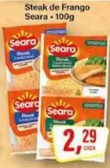 Rede Supermarket Steak de Frango Seara oferta
