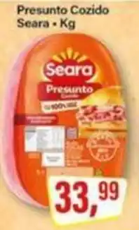 Rede Supermarket Presunto cozido seara oferta