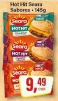 Rede Supermarket Hot Hit Seara Sabores oferta