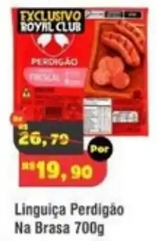 Royal Supermercados Linguiça Perdigão Na Brasa oferta