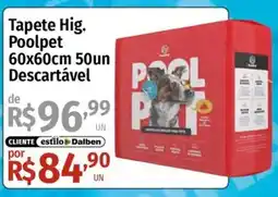 Supermercado Dalben Tapete hig. poolpet oferta