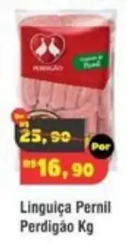 Royal Supermercados Linguiça Pernil Perdigão Kg oferta