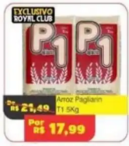 Royal Supermercados Arroz Paglarin T1 oferta
