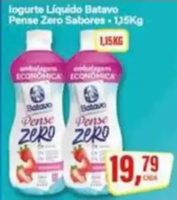 Rede Supermarket Iogurte Líquido Batavo Pense Zero Sabores oferta