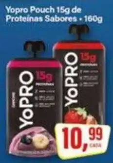 Rede Supermarket Yopro Pouch 15g de Proteinas Sabores oferta