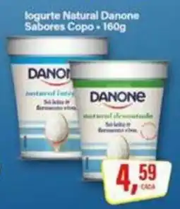 Rede Supermarket Iogurte natural danone sabores copo oferta