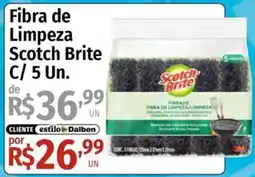Supermercado Dalben Fibra de limpeza scotch brite oferta