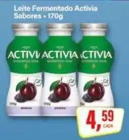 Rede Supermarket Leite fermentado activia sabores oferta