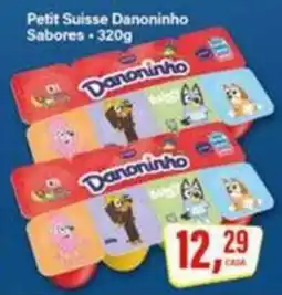 Rede Supermarket Petit Suisse Danoninho Sabores oferta
