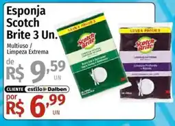Supermercado Dalben Esponja scotch brite 3 un. oferta