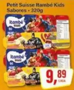 Rede Supermarket Petit Suisse Itambé Kids Sabores oferta
