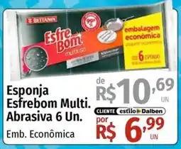 Supermercado Dalben Esponja Esfrebom Multi. Abrasiva oferta