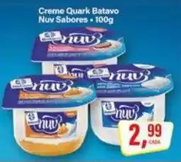 Rede Supermarket Creme Quark Batavo Nuv Sabores oferta