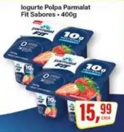 Rede Supermarket Iogurte polpa parmalat fit sabores oferta