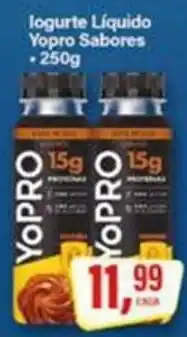 Rede Supermarket Iogurte Líquido Yopro Sabores oferta