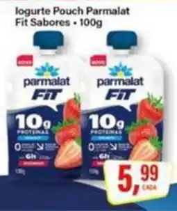 Rede Supermarket Iogurte Pouch Parmalat Fit Sabores oferta