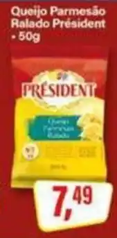 Rede Supermarket Queijo Parmesão Ralado President oferta