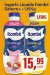 Rede Supermarket Yogurte Líquido Itambé Sabores oferta