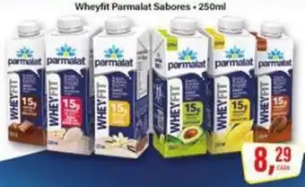 Rede Supermarket Wheyfit Parmalat Sabores oferta