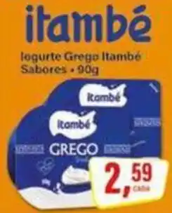 Rede Supermarket Iogurte grego itambé sabores oferta