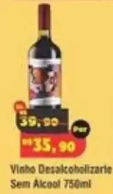 Royal Supermercados Vinho Desalcoholizare Sem Alcool oferta