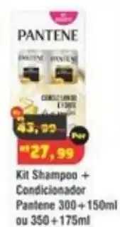 Royal Supermercados Kit Shampoo + Condicionador Pantene oferta