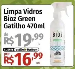 Supermercado Dalben limpa vidros bioz green oferta