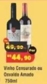 Royal Supermercados Vinho Censurado ou Osvaldo Amado oferta