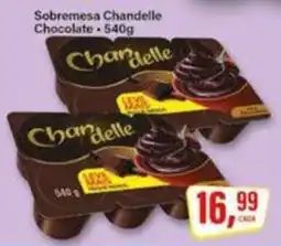 Rede Supermarket Sobremesa Chandelle Chocolate oferta