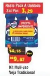 Royal Supermercados Kit Multi-uso Veja Tradicional oferta