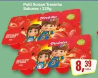 Rede Supermarket Petit Suisse Trevinho Sabores oferta