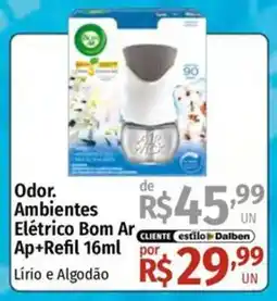 Supermercado Dalben Odor. Ambientes Elétrico Bom Ar oferta