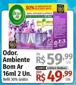 Supermercado Dalben Odor. Ambiente Bom Ar oferta