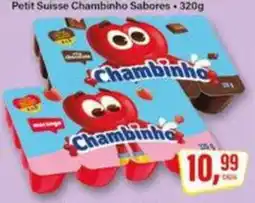 Rede Supermarket Petit Suisse Chambinho Sabores oferta