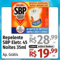 Supermercado Dalben Repelente sbp eletr. 45 noites oferta
